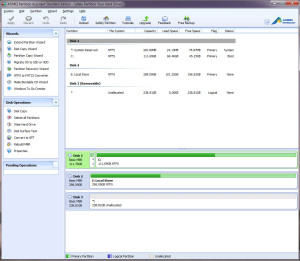 Unallocated Partition Table