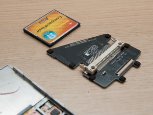 Install CF card